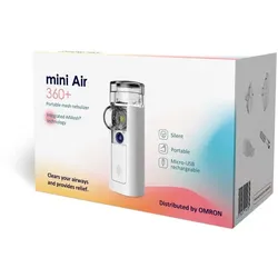 Omron mini Air 360+ Mesh Nebulizer tragbar 1 St Gerät