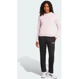adidas Essentials Linear Trainingsanzug - clear Pink - XL