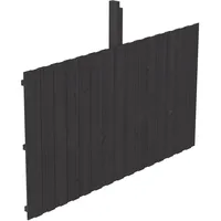 SKANHOLZ Carport-Rückwand SKANHOLZ, grau (anthrazit), B:341cm H:180cm, Holzwerkstoff, Gartenhaus-Seitenwände,