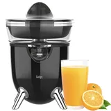 Gadgy Elektrische Saftpresse – Zitruspresse mit Anti-Tropf-Funktion, Zylindrisches Design, Anti-Staub-Abdeckung, Rutschfeste Gummifüße & Überhitzungsschutz – 100W Motor für Frischen Saft