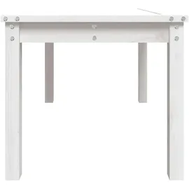 vidaXL Gartentisch 82,5 x 50,5 x 45 cm Weiß