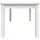 vidaXL Gartentisch 82,5 x 50,5 x 45 cm Weiß