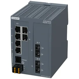 Siemens SCALANCE XB206-2LD Layer 2 Switch 6xRJ45 2xSinglemode SC