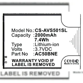 AGI Akku kompatibel mit Archos 50B Neon