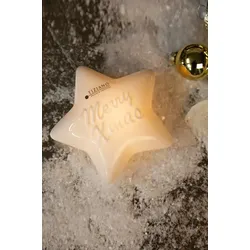 Stern Lazio 12cm LED cremeweiß Merry Xmas