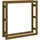vidaXL Kaminholzregal Massivholz 100 x 25 x 100 cm Honigbraun
