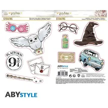 ABYstyle Difuzed Harry Potter - Magical Objects - Set of 2 Boards of Stickers