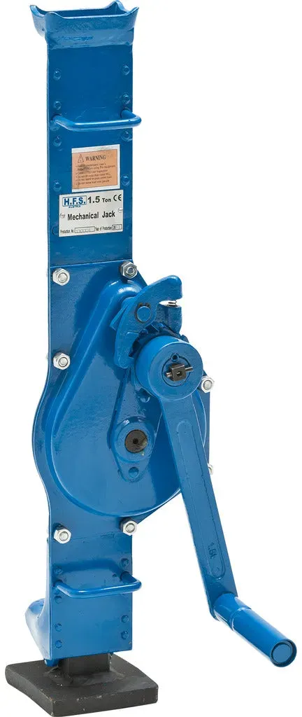 Zahnstangenwinden Typ HFS -  20 / 350 / 70 - 425 - blau