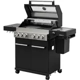 FEUERGOTT Gas-Grillstation Hektor 4B-S inkl. Abdeckhaube