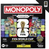 Hasbro Monopoly Panini Prizm FIFA Fußball-WeltmeisterschaftFußballspiel mit Monopoly Panini Prizm FIFA Fußball-Weltmeisterschaft 2026 I ab 8 Jahren - Niederländische Version