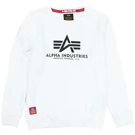 Alpha Industries Basic Sweatshirt White 8 Jahre
