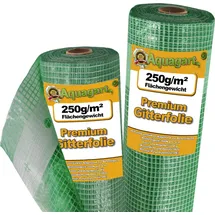 Aquagart 10m Gitterfolie, Gartenfolie, Gewächshausfolie, Frühbeetfolie 1,5m breit