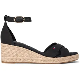 Tommy Hilfiger Mid Wedge Espad X Cross Damen Schwarz 37