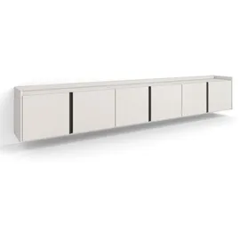 SKRAUT HOME Lowboard 309x50x35 cm Beige Holzwerkstoff