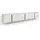 SKRAUT HOME Lowboard 309x50x35 cm Beige Holzwerkstoff