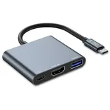 TECH-PROTECT V1-hub-adapter 3in1 Grau