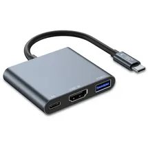 TECH-PROTECT V1-hub-adapter 3in1 Grau