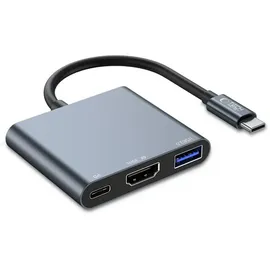 TECH-PROTECT V1-hub-adapter 3in1 Grau