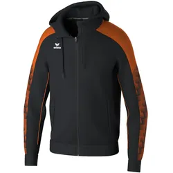 erima EVO STAR Kapuzen-Trainingsjacke schwarz/orange 3XL