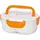 Clatronic LB 3719 263890 Elektrische Lunchbox Weiß, Orange