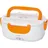 Clatronic LB 3719 263890 Elektrische Lunchbox Weiß, Orange