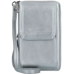 Seidenfelt Sanna Handytasche 11 cm Zubehör   Silber Damen 