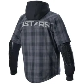 Alpinestars Mo.st.eq Tartan Jacke Unisex Grau/Schwarz XL