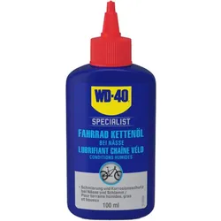 WD-40 BIKE Kettenöl Wet. 100 ml  Ideal für nasse und schlammige Bedingungen.... EINHEITSFARBE No Size