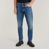 G-Star 3301 Regular Tapered Jeans, / Mittelblau - Herren - 31-36