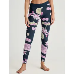 CALIDA Leggings »Elastic Trend«, mit floralem Print CALIDA dark blue print XS (36/38)