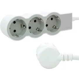 Legrand Steckdosenleiste 1,5 m Ultraweiß/Grau 3 St.