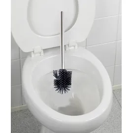 Wenko WC-Garnitur Raumsparwunder Silber