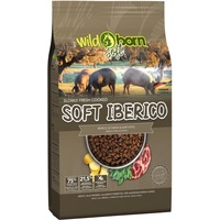 Wildborn Soft IBERICO 4 kg getreidefreies Hundefutter mit 75% frischem Iberico Fleisch | Halbfeuchtes Trockenfutter für Hunde | getreidefreie Rezeptur aus Deutschland