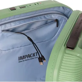 impackt IP1 4-Rollen Cabin 55 cm / 38 l grün/mint