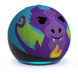 Amazon Echo Dot Kids 5. Generation Drachen-Design