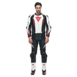 Dainese Laguna Seca 5 Herren Zweiteiler Lederkombi schwarz, 58
