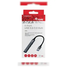 Equip 128960 4-Port-USB 3.0/2.0-Hub