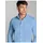 TRIGEMA Poloshirt "TRIGEMA Business-Hemd aus DELUXE-Single-Jersey", Herren, Gr. XL, blau (horizont), Single Jersey, 100% Baumwolle, lang, ohne Ausschnitt, Shirts