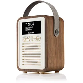 VQ Retro Mini DAB Radio Walnuss