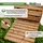 Trutzholm Holzpfad ausrollbar 250 x 43 x 2 cm rustikales Tannenholz Anti-Rutsch beige