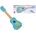 Holzgitarre 54 cm Blau 100003480