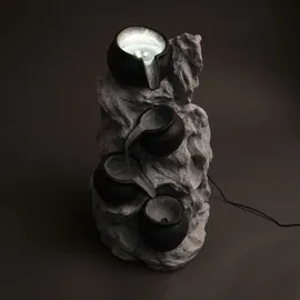 esotec Kaskadenbrunnen Fels-Kaskadenbrunnen
