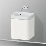 Duravit Happy D.2 Waschtisch mit Unterschrank, 1 Tür, HP4340N36360000, c-shaped