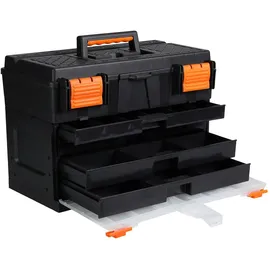 Mojawo Aufbewahrungsbox 45 x 26 x 32 cm 1-tlg. schwarz