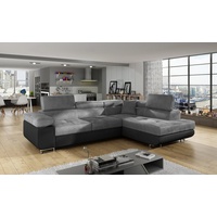 yourhouse24 Ecksofa ANTON L-form Schlafsofa Wohnlandschaft Links Rechts Couch Bettkasten