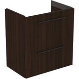 Ideal Standard i.life S Möbel-Waschtischunterschrank T5293NW 2 Auszüge, 60 x 37,5 x 63 cm, Coffee Oak