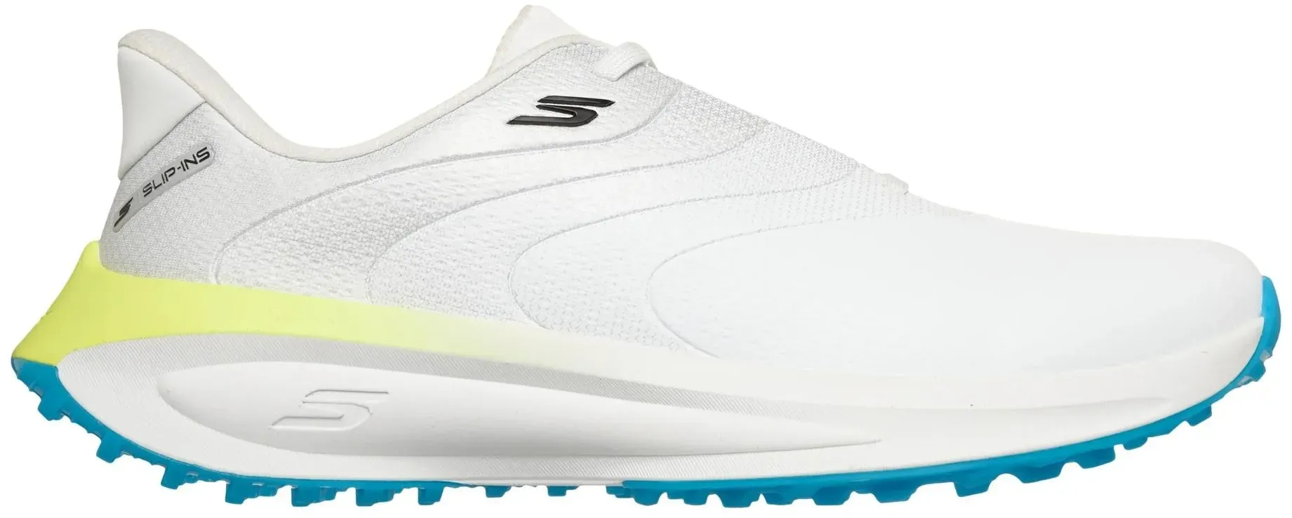 Skechers Flow Slip-Ins Herrenschuhe - Weiß/Schwarz/Mehrfarbig / normal / 42