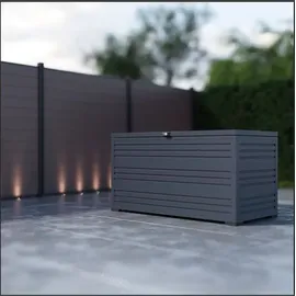 Weide Gartenbox | Robuste 1318L Aufbewahrungslösung | 200 x 86 x 79 cm