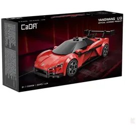 CADA C55045W - YangWang U9 Supercar Rot/Schwarz 1:24