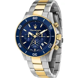 Maserati Chronograph Edelstahl, Edelstahl gold Herren 